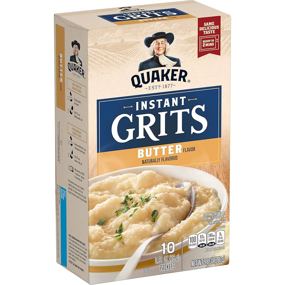 Quaker Grits Butter Quick 5 Minute