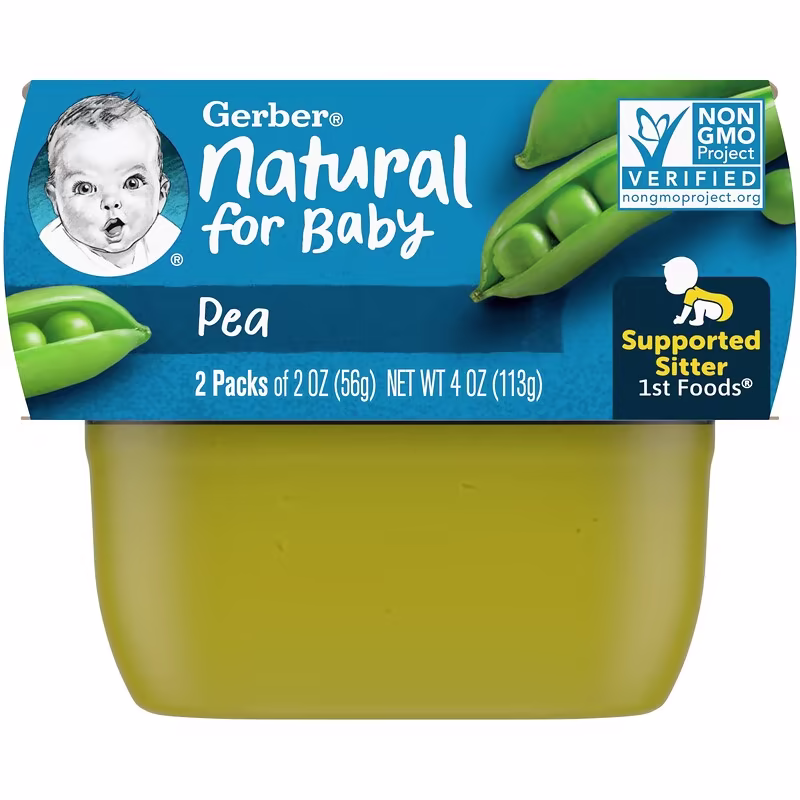 Gerber Pea 2 Pack 2oz