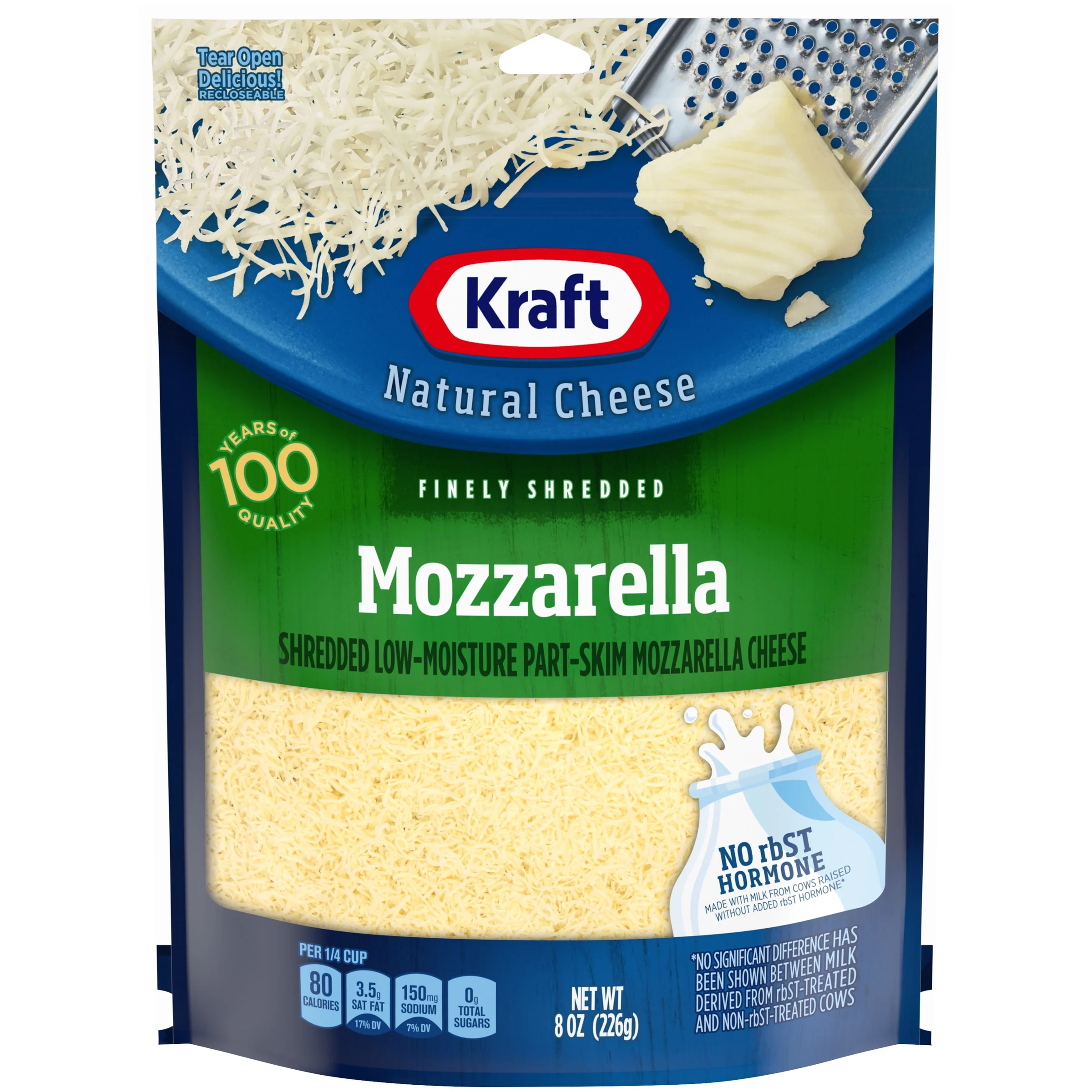 Shredded Mozzarella Cheese (8oz)
