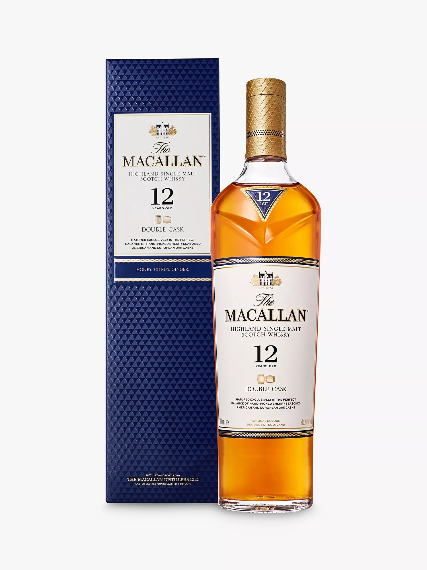 The Macallan Double Case 12 Year Old Highland Single Malt Scotch Whiskey
