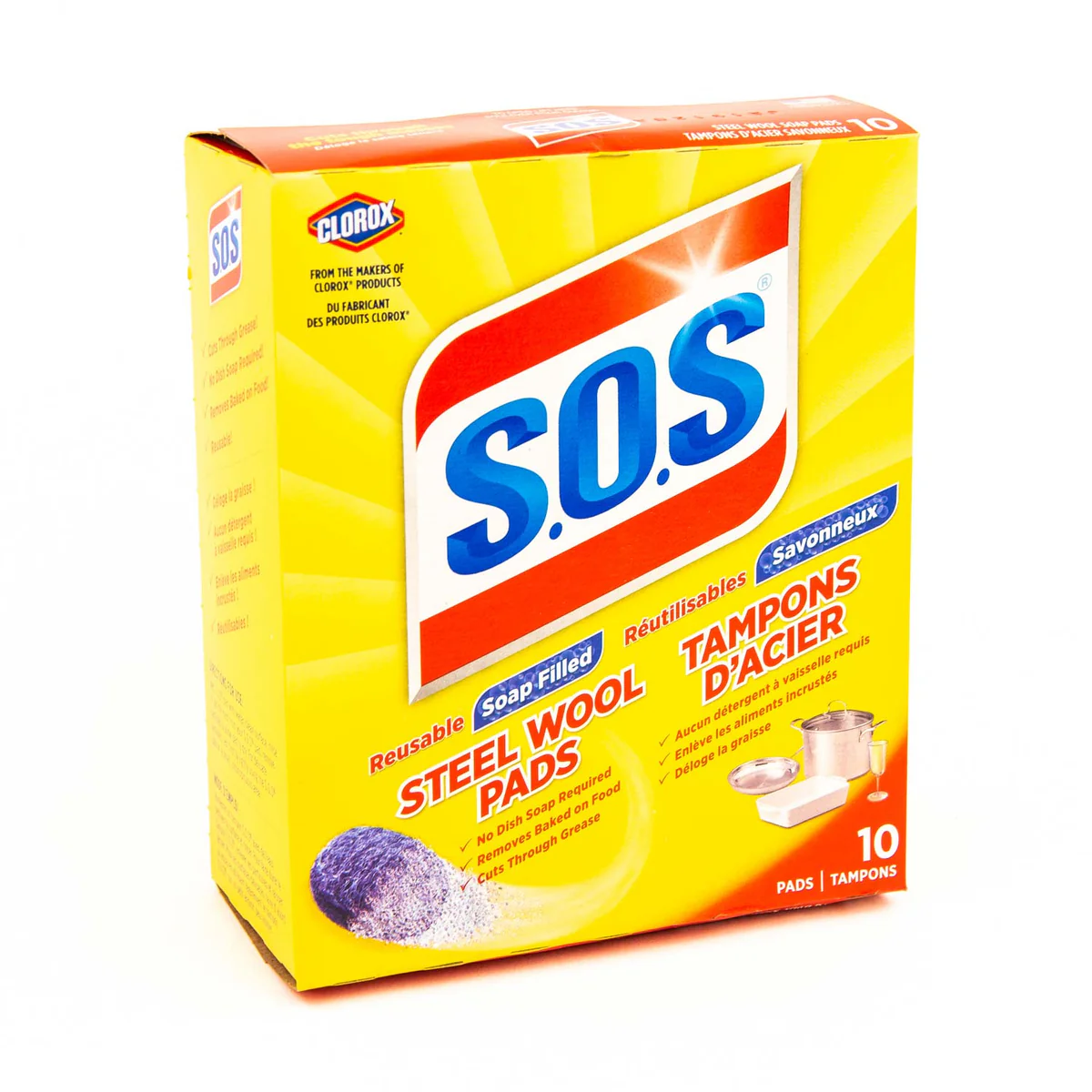 S.O.S Wool Pads (10pads)