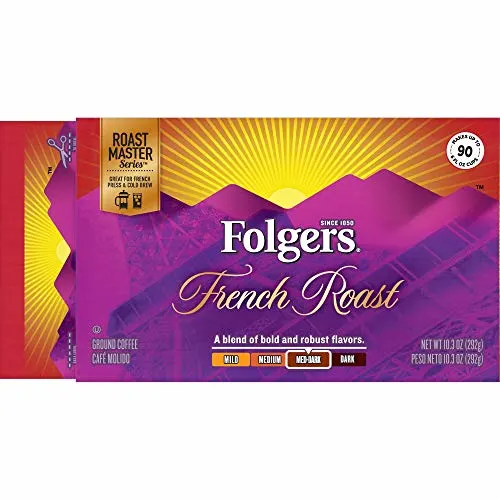 Folgers French Roast Ground Coffe