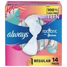 Always Radiant 1 pads