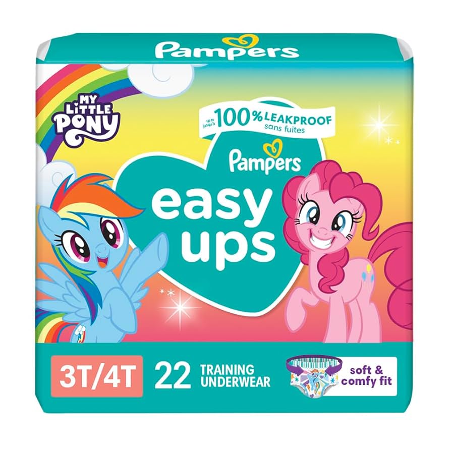 Pampers Easy Ups Training Pants 3T-4T
