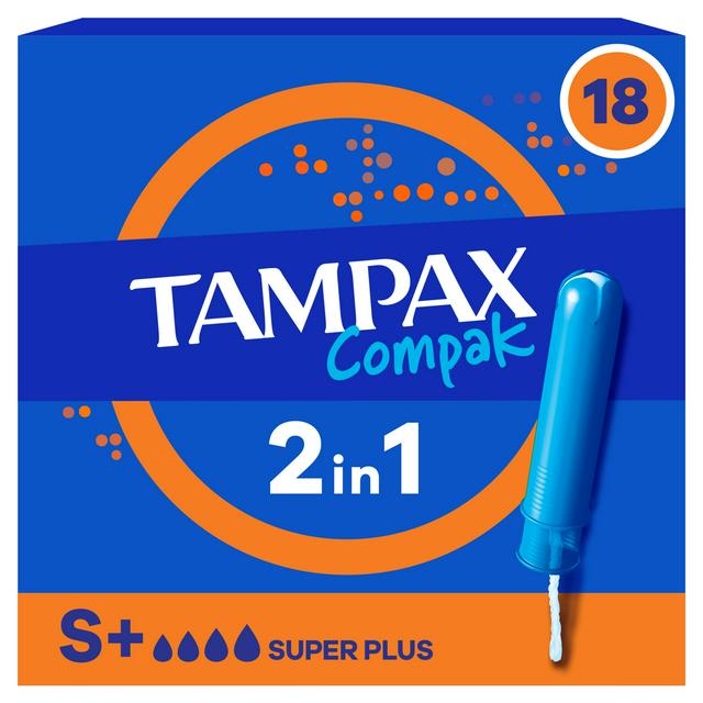 Tampax Compak Super Plus Tampons