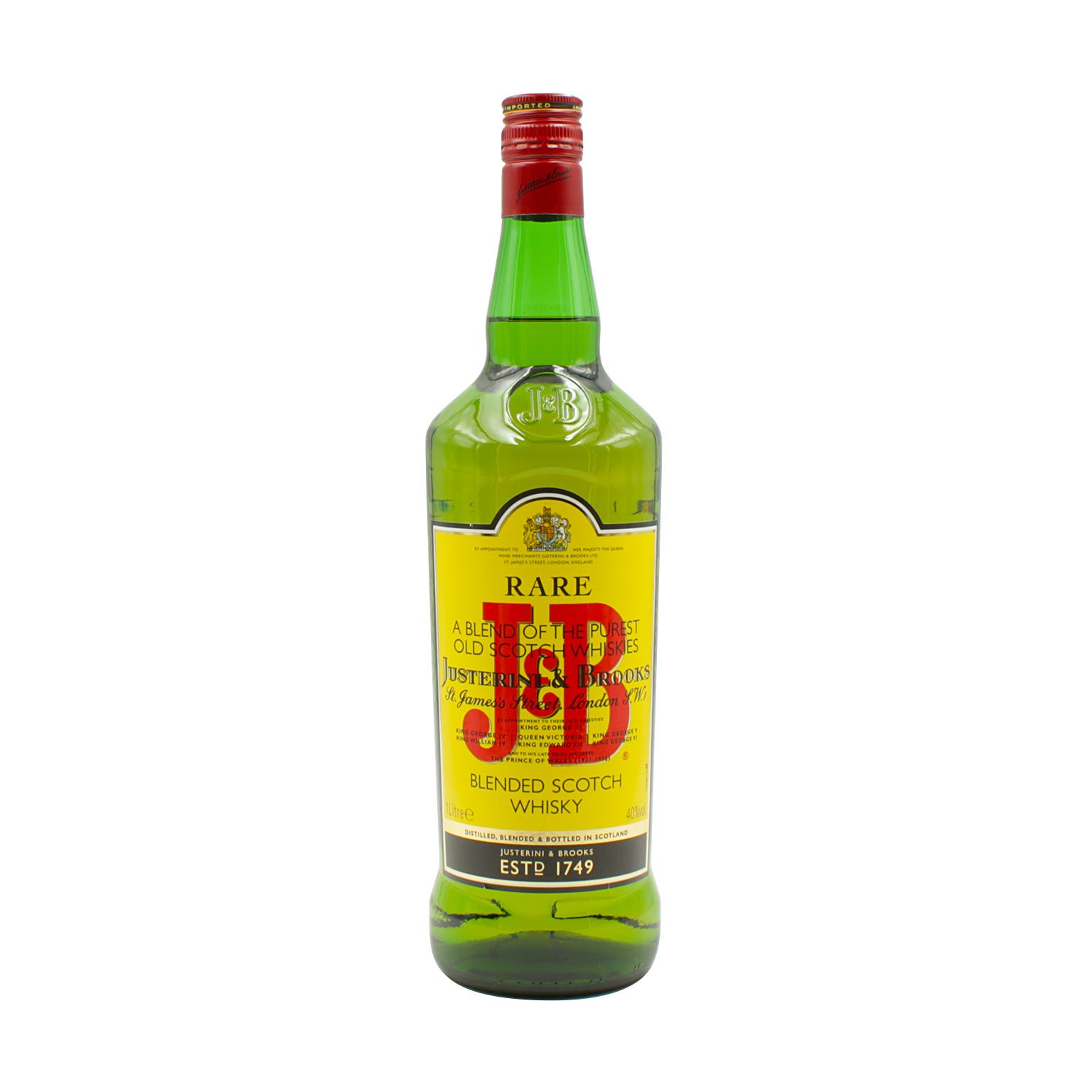 J&B Rare Blended Scotch Whisky 1.0L