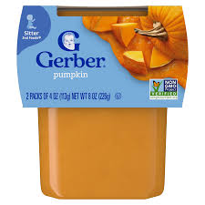 Gerber Pumpkin 2 Pack 2oz
