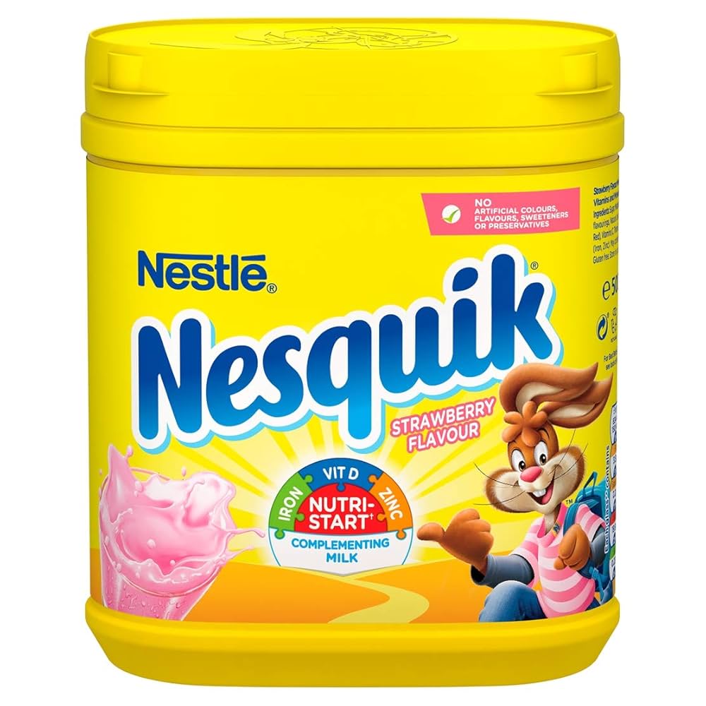  Nesquick Strawberry Powder (500g)