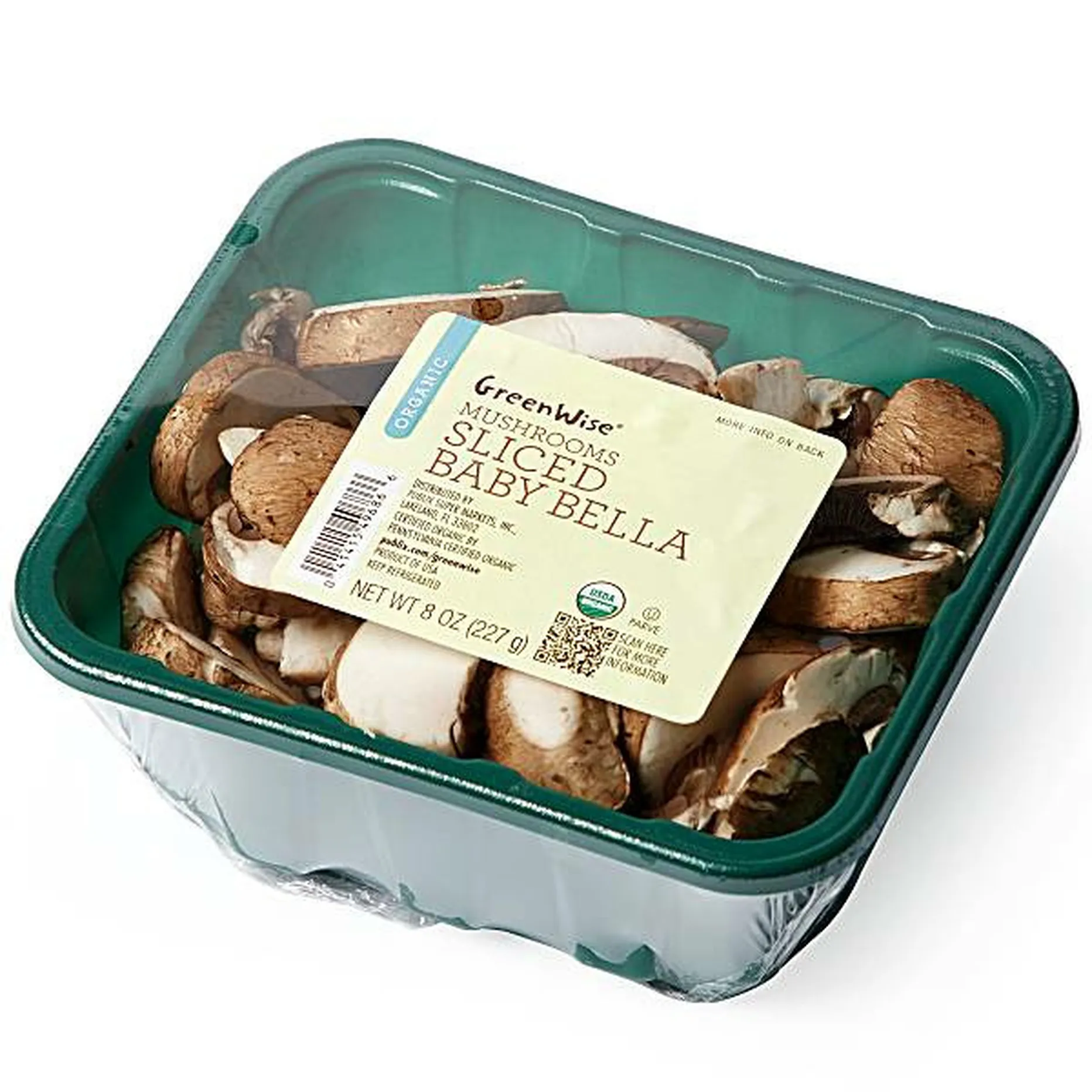 Baby Bella Mushrooms 8oz PK