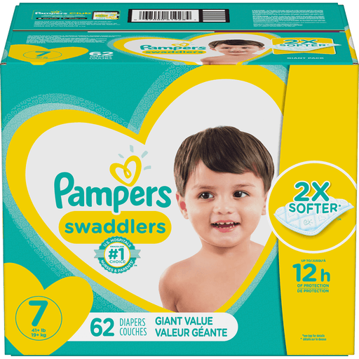 Pampers Swaddlers Diapers Size 7 