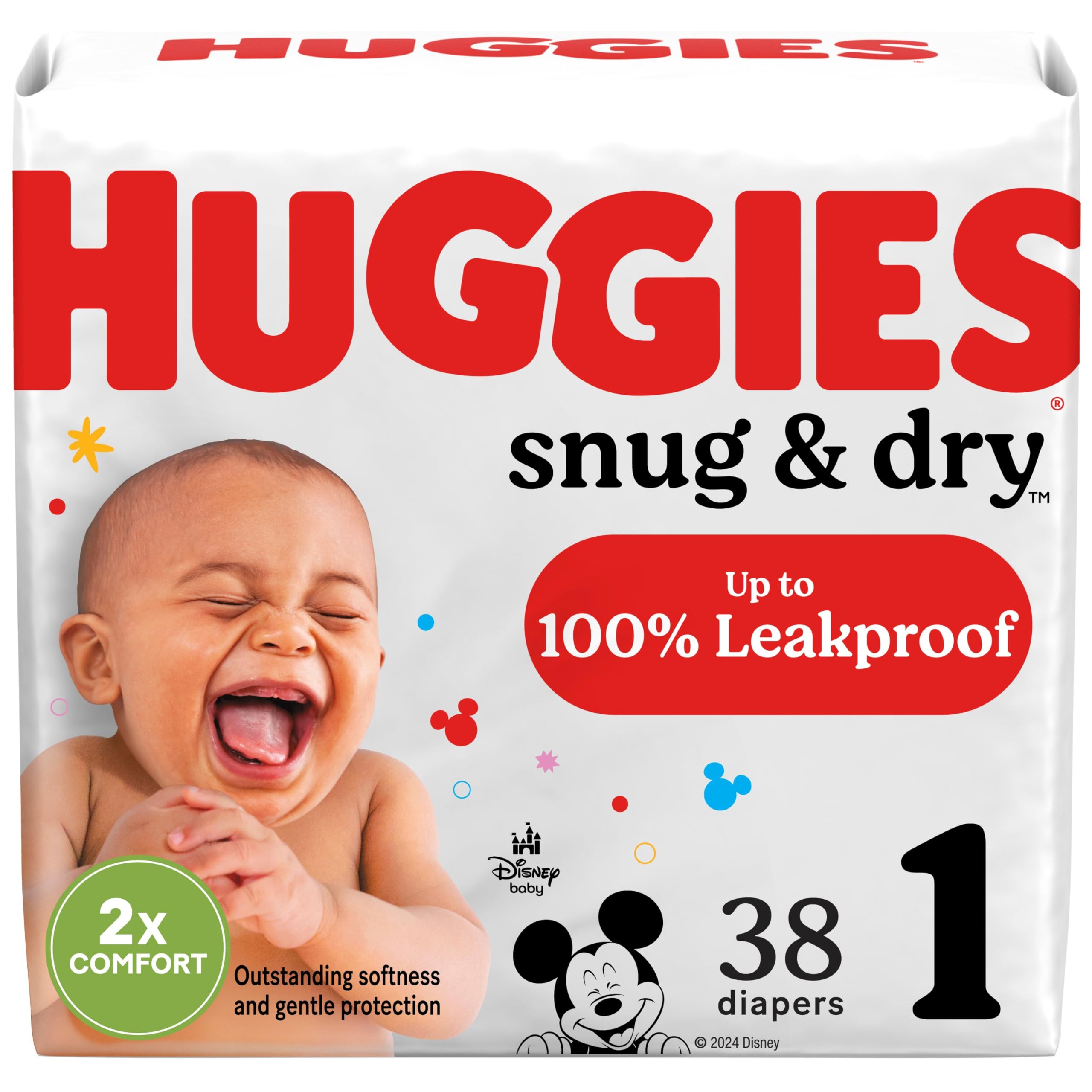 Huggies Snug & Dry Diapers Size 1